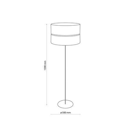 Lampa podłogowa HILTON TK Lighting 5465