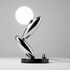 Lampa stołowa designerska w kolorze platynowym Resonance Maytoni MOD482TL-L6PT3K