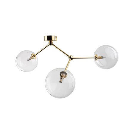 Lampa sufitowa potrójna FAIRY GOLD TK Lighting 10069