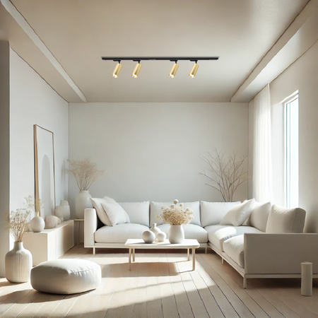 Oprawa Mica do systemu Track Złoty 1xGU10 Milagro ML1142