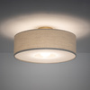 Lampa sufitowa, plafon z kremowej tkaniny 50cm 1xE27 SANTANA  M Nowodvorski 11651