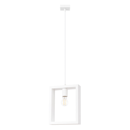 Lampa wisząca ARIES biała Sollux SL.1312