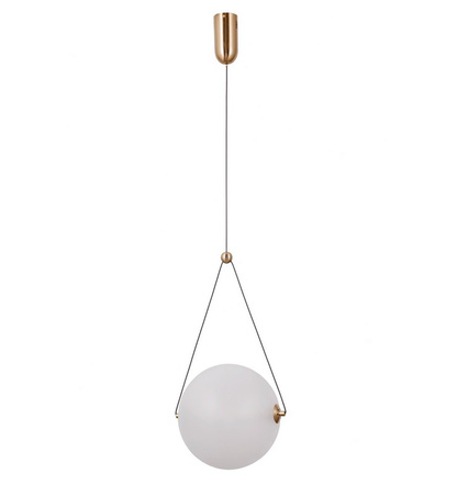 Lampa wisząca RASTIA LED 25cm Italux PND-34361-L-HBR-OPAL