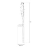 Lampka Solarna piórko Pampas 3000K IP44 Eko-LIght EKO2525