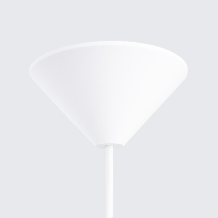 Lampa wisząca GINA biała Sollux SL.1329