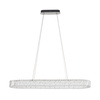 Lampa wisząca kryształowy owal 120cm 3000K LUXORA LED Nowodvorski 11707