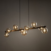 Lampa wisząca ESTERA WOOD ORZECH BURSZTYN 9XG9 Tk Lighting 11097