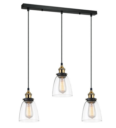 Lampa wisząca FRANCIS Italux MDM-2563/3 GD+CL