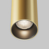 Złota matowa tuba wisząca o średnicy 7,5cm LED 3000K Efir P089PL-15W3K-MG Maytoni