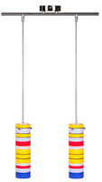FRESCO ZWIS PODWÓJNY NIKIEL MAT 2XG9/40W 230V Candellux 32-81912