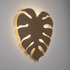 Kinkiet w kształcie liścia monstery podświetlający ściane MONSTERA XL SABIA 4xG9 Tk Lighting 10627
