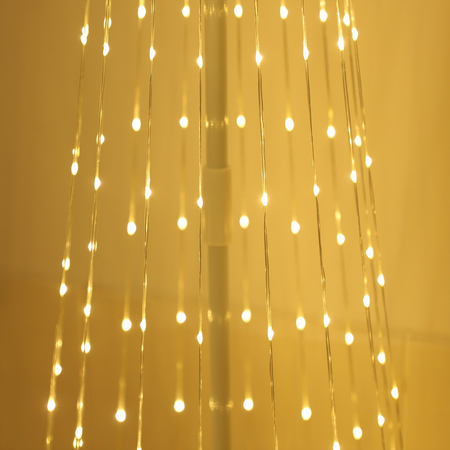 Choinka świecąca LED do domu lub ogrodu 1,8m 269LED RGB + 2700K IP44 Milagro EK2403