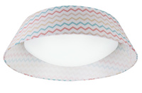 RIVER LAMPA SUFITOWA PLAFON 45 16W LED 6500 K Z ABAŻUREM Candellux 14-62963