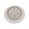 Okrągły płaski kinkiet w kolorze beżowym podświetlający elewacje 18cm IP65 3000K ARIA LED M Nowodvorski 11566