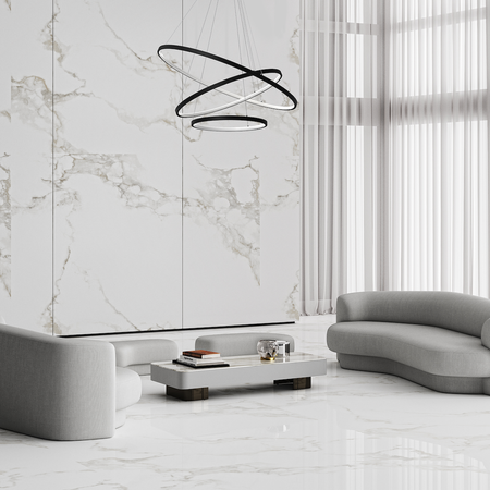 Lampa wisząca HOOP BLACK 93W LED Milagro ML1543