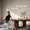 Lampa wisząca pozioma szklana tuba 66cm CORTE 18W LED 3000K Candellux Studio 32-50779