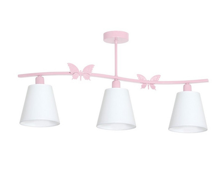 Lampa wisząca ALICE III PINK Milagro MLP979