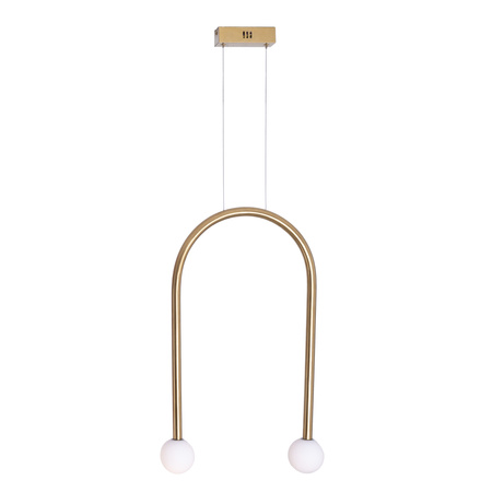 MAXLIGHT P0514 LAMPA WISZĄCA ENIGMA ZŁOTA