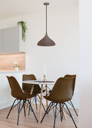 LAMPA WISZĄCA VIBORG 320mm 1 BRĄZOWY Candellux 50101270