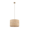 Lampa wisząca o średnicy 38cm z rafii w stylu boho 1xE27 CALMA Tk Lighting 11601