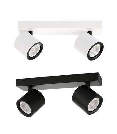 Lampa sufitowa oprawa KARLOTA WHITE Italux SPL-31959-2B-WH