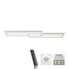 Lampa sufitowa dwa połączone prostokąty LED sterowane pilotem EDGING LED Just Light 14875-16