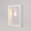 Lampa wisząca ARIES biała Sollux SL.1312