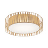 Plafon sufitowy wykonany z juty o średnicy 72cm HARMONY SABIA JUTA 6XE27 Tk Lighting 11463