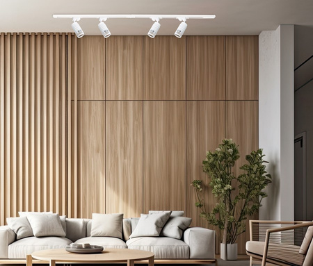 Oprawa VERTICAL do systemu szynowego TRACK LIGHT Milagro WHITE BLACK 1xGU10 Milagro ML0303 ML0293 kolor do wyboru