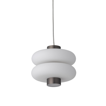 Lampa wisząca LED z podwójnym mlecznym kloszem LUNARI LED Nowodvorski 11981