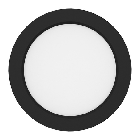 Plafon Evora Czarny Round 6W 3CCT Milagro ML1789