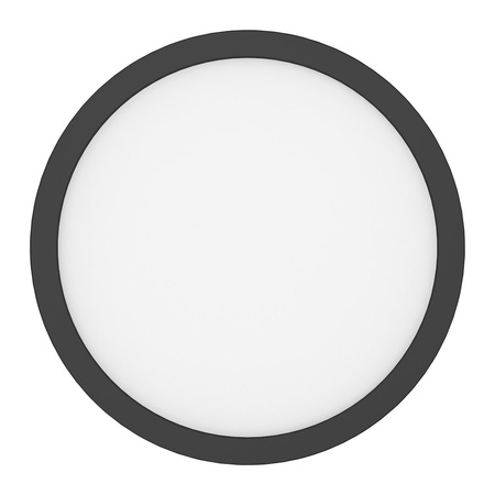 Plafon Evora Czarny Round 24W 3CCT Milagro ML1791