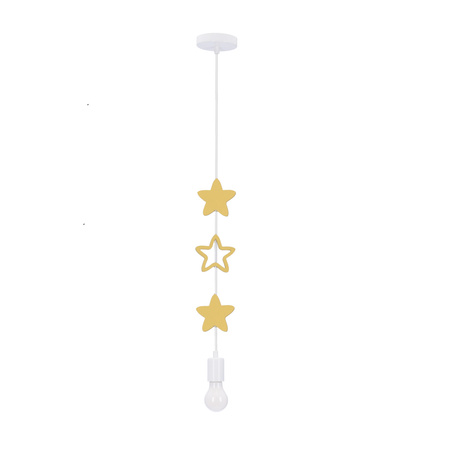 STARS LAMPA WISZĄCA 1X20W E27 IQ KIDS ZŁOTY Candellux 31-12029