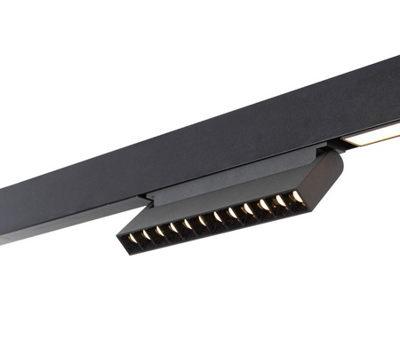 Oprawa, reflektor magnetyczny MAGNETIC NORMAN 48V do systemu MAGNETIC TRACK ITALUX TRM-79392-12W-3K-BK