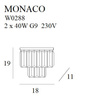 Kinkiet MONACO MaxLight W0288