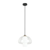 Lampa wisząca Feder 25cm 1xE27 Italux PND-61001B-BK