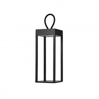 Lampka przenośna zewnętrzna ładowana przez USB HEDDA IP54 BK AZZARDO AZ5700