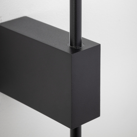 Czarny kinkiet 114cm podświetlający ściane LIXA BLACK LED 3000K 18W Tk Lighting 18301