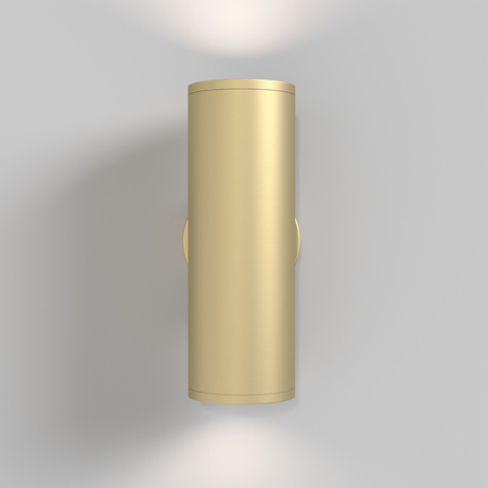 Kinkiet tuba w kolorze złotym matowym 2xGU10 FOCUS S C068WL-02MG Maytoni