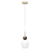 Lampa wisząca pojdeyńcza Carrara 1xE14 Milagro MLP2808
