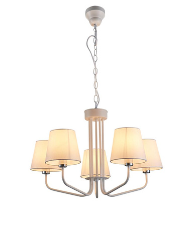LAMPA WISZĄCA YORK 5 BIAŁY Candellux 50205095