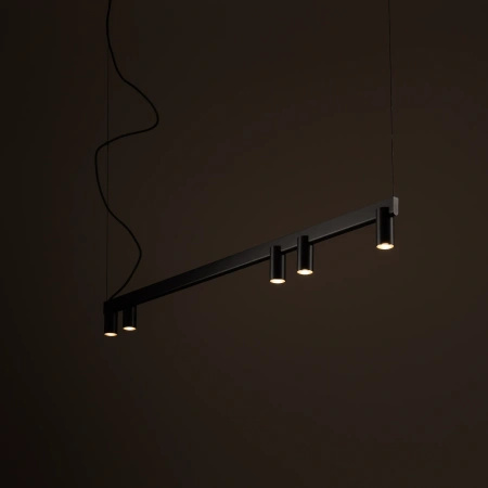 Lampa wisząca czarna FOURTY LINE LED 1200 Nowodvorski 12406
