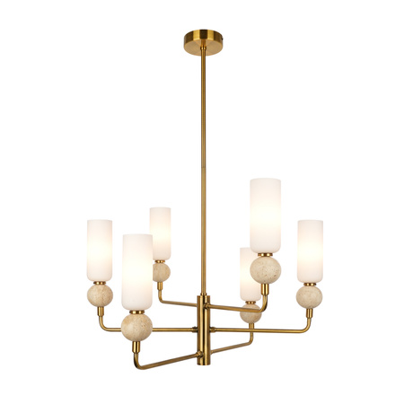 Lampa wisząca Santos 6xG9 Italux PND-95331-6-BRSS