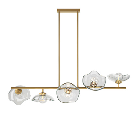 Elegancka lampa wisząca nad stół ze szklanymi kloszami Miracle MOD207PL-05BS Maytoni