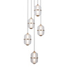 Lampa wisząca Alani złota LED 3000K Italux PND-34375-5-HBR