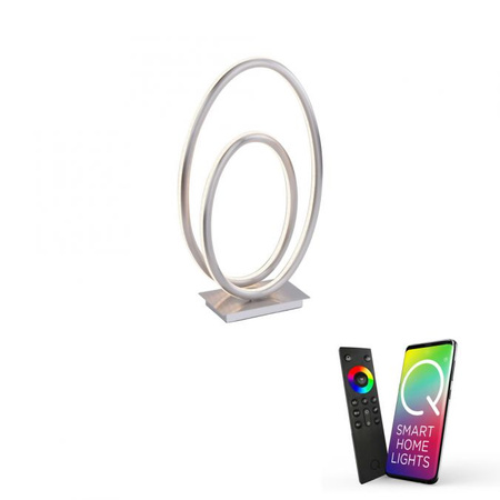 Lampka stołowa Q-NEVIO LED Paul Neuhaus 8283-55 sterowana pilotem funkcja smart