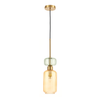 Lampa wisząca MOLLY AMBER 1xE14 Milagro ML1823