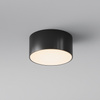 Okrągła czarna zewnętrzna oprawa sufitowa 12cm LED 3000K Zon IP O430CL-L15B3K Maytoni