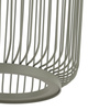 Lampa wisząca z wysokim ażurowym kloszem cylindrycznym w kolorze szałwiowym 1xGX53 KENAI B Nowodvorski 12225