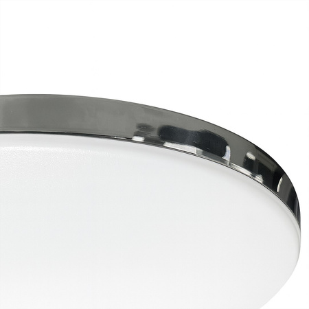 Plafon MAYA Chrome 36W LED Ø500 Milagro ML1833